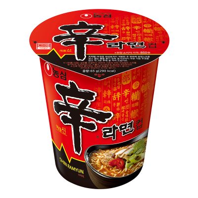 Shin Ramyun Cup 65g (Carne Picante)