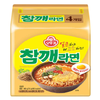 Ramen Inst. Sesamo Carne Picante 115g Pack 4 Und1