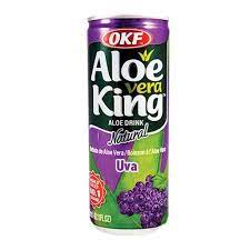 Lata Jugo Aloe Vera Uva 240ml 