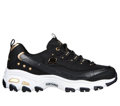 SKECHERS 149267-BK6D NEGRO DORADO