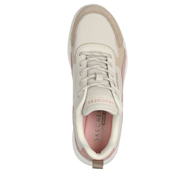 SKECHERS 177546-NAT BEGE ROSA