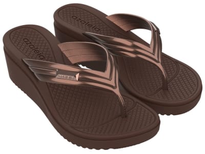 AZALEIA EVA FEM-975 BRONCE METALIZADO,