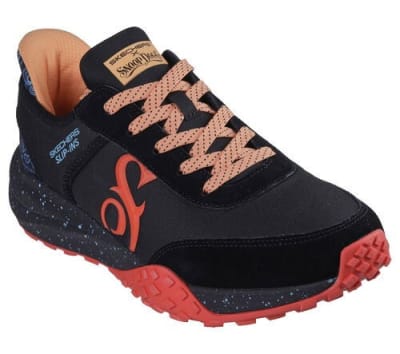 SKECHERS M 251150-BKOR BLACK ORANGE,