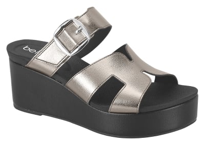 BEIRA RIO 8407-136 NAPA TURIM NEGRO METALIZADO,