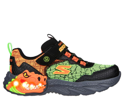 SKECHER 400615L-BKOR NEGRO NARANJA