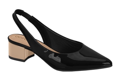 BEIRA RIO 4182-220 VERNIZ PREMIUM NEGRO BEIGE,1