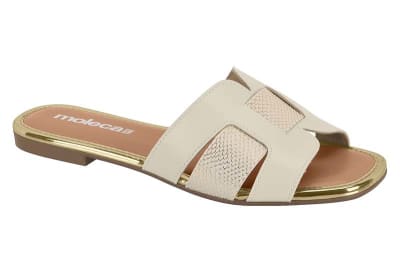 MOLECA 5435-553 NAPA METAL GLAMOUR BLANCO OFF DORADO,