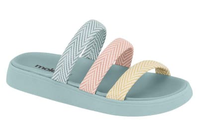 MOLECA 5469-146 TIRA NAPA TRESSE AZUL SKY ROSA,1