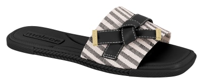 MOLECA 5494-220 TECIDO LISTRAS VERONA MULTI NEGRO,