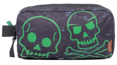 PORTA KENKO CAR SKULL WARN ING NEGRO