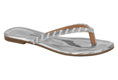 VIZZANO 6371-300 METAL PLATA CRISTAL BLANCO,