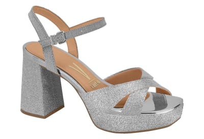 VIZZANO 6472-204 TELA SHINE PARIS METAL GLAMOUR PLATA,1