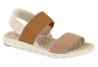 MODARE 7162-206 ELASTICO CANELADO NUDE CAMEL CREMA,
