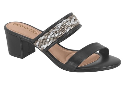 BEIRA RIO 8246-1209 NAPA TURIM NEGRO GRAFITO PLATA,1