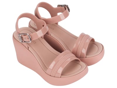 AZALEIA LOUISE PLAT SANDAL-568  NUDE1