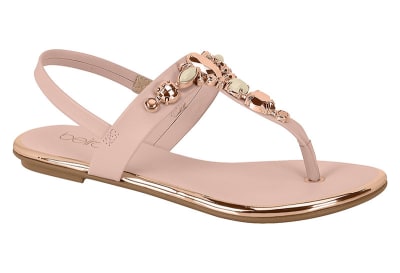 BEIRA RIO 8367-631 NAPA TURIM METAL GLAMOUR ROSA,1