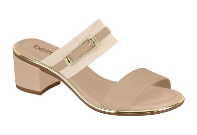 BEIRA RIO 8379-256 NAPA TURIM CREMA BEIGE,
