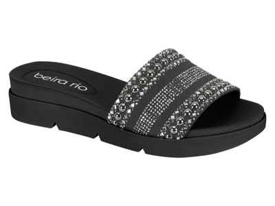 BEIRA RIO 8387-538 CAMURCA FLEX NEGRO,