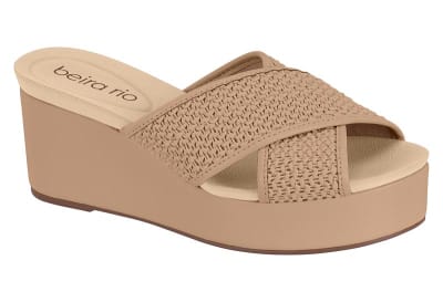 BEIRA RIO 8407-141 TIRA PALHA NAPA TURIM NUDE,