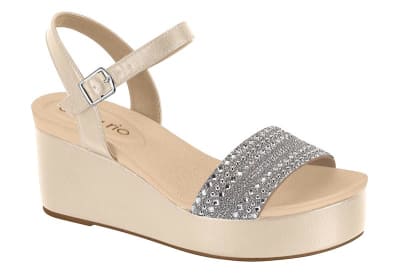 BEIRA RIO 8407-142 CAMURCA FLEX NAPA TURIM BLANCO OFF CREMA,