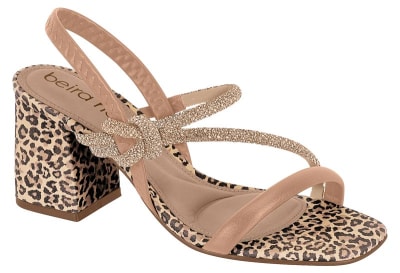 BEIRA RIO 8436-329 NAPA NUDE ORO ROSADO PLATA,