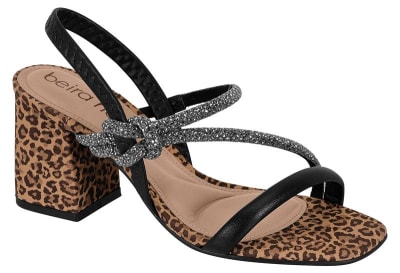 BEIRA RIO 8436-329 PELE STRECH NEGRO DIAMANTE,