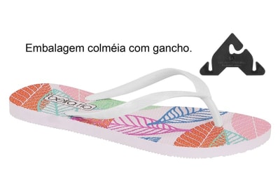 BEIRA RIO 8449-802 TIRA PRONTA FOLHAS BLANCO,