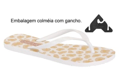 BEIRA RIO 8449-802 TIRA PRONTA ONCA BLANCO,
