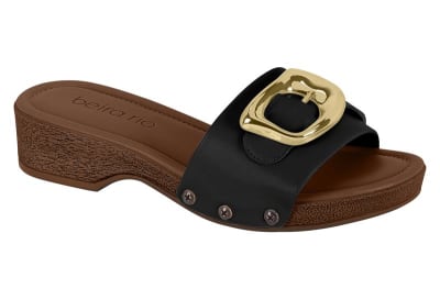 BEIRA RIO 8456-307 NAPA TURIM NEGRO,