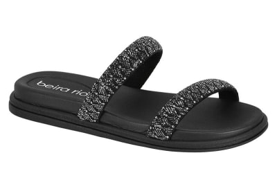 BEIRA RIO 8488-122 TIRA PRONTA BELIZE DIAMANTE NEGRO,