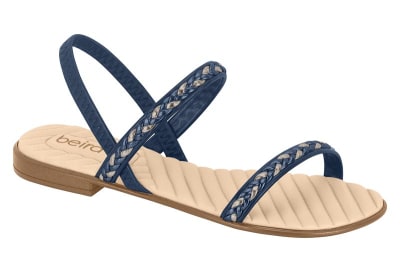 BEIRA RIO 8519-111 TRANCA NAPA TURIM MARINO GRAFITO,1