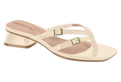 BEIRA RIO 8540-107 VERNIZ PREMIUM CREMA,