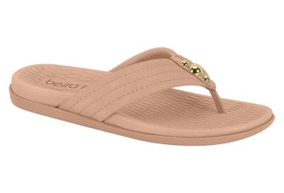 BEIRA RIO 8544-102 PELE STRECH NAPA NUDE,