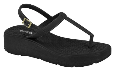 BEIRA RIO 8551-104 GASPEA PRONTA NEGRO,