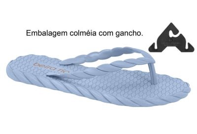 BEIRA RIO 8557-100 GASPEA PRONTA JEANS,