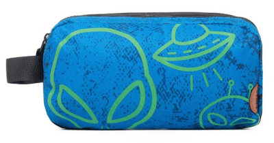 PORTA CAR ALIEN INVAS AZUL