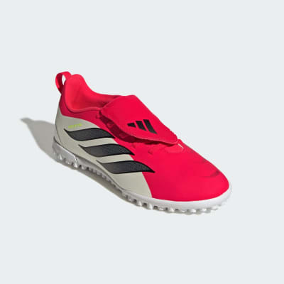 ADIDAS J PREDATOR CLUB FT EL TF ROJO CREMA JR5913