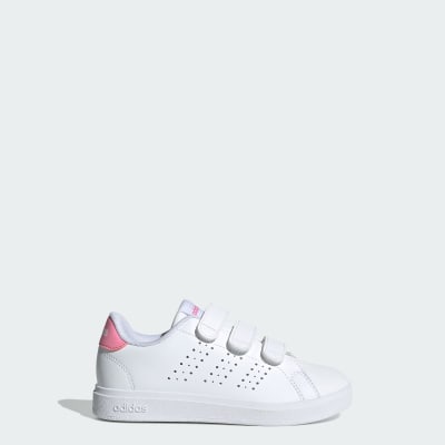 ADIDAS K ADVANTAGE BASE 2.0 CF BLANCO ROSA ID1305