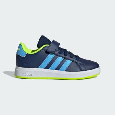 ADIDAS K GRAND COURT 2.0 EL AZUL LIMON IE5994