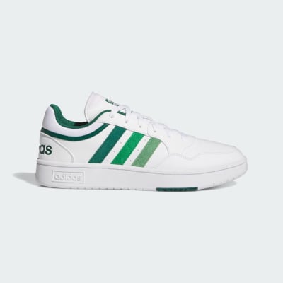 ADIDAS M HOOPS 3.0 BLANCO VERDE IH0156