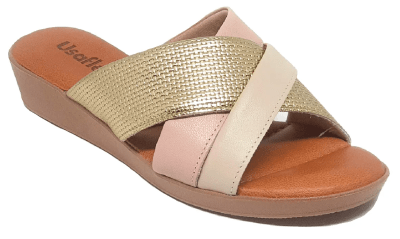 USAFLEX AG3917 ZUECO TRICOLOR PLATA