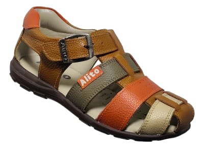 ALITO KB 36045 HEBILLA NATURAL VERDE CORAL