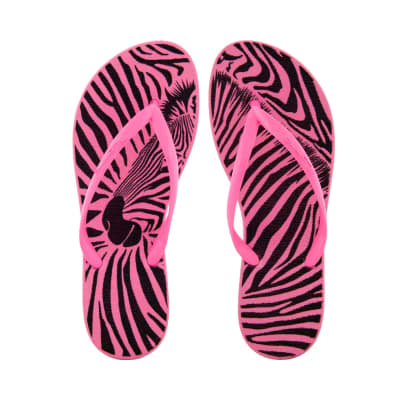 LATINA BALI PRINT NIÑAS CEBRITA ROSA CHICLE1