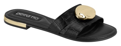 BEIRA RIO 8263-989 CROCO MILAO NEGRO