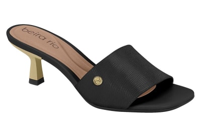 BEIRA RIO 8562-512 NAPA LEZARD GRECIA NEGRO