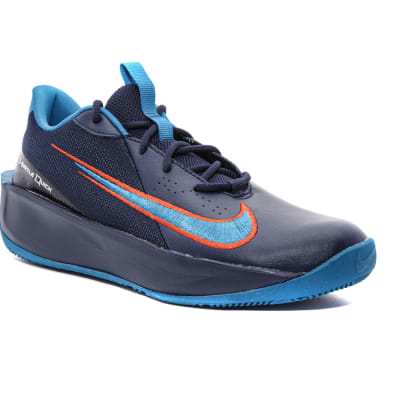 NIKE DA2781-400 TEAM HUSTLE QUICK 3 GS NAVY NARANJA1