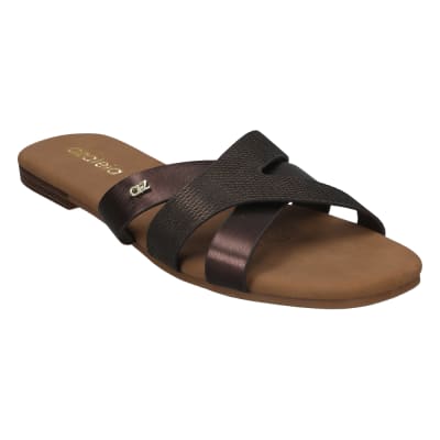 AZALEIA CHARLIZE-001 MARRON METALIZADO,