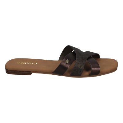 AZALEIA CHARLIZE-001 MARRON METALIZADO,