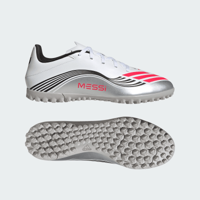 ADIDAS M F50 MESSI CLUB TF BLANCO PLATA JP7445