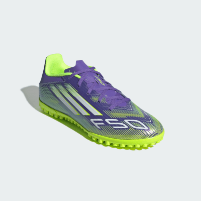 ADIDAS M F50 CLUB TF MORADO VERDE JI0026